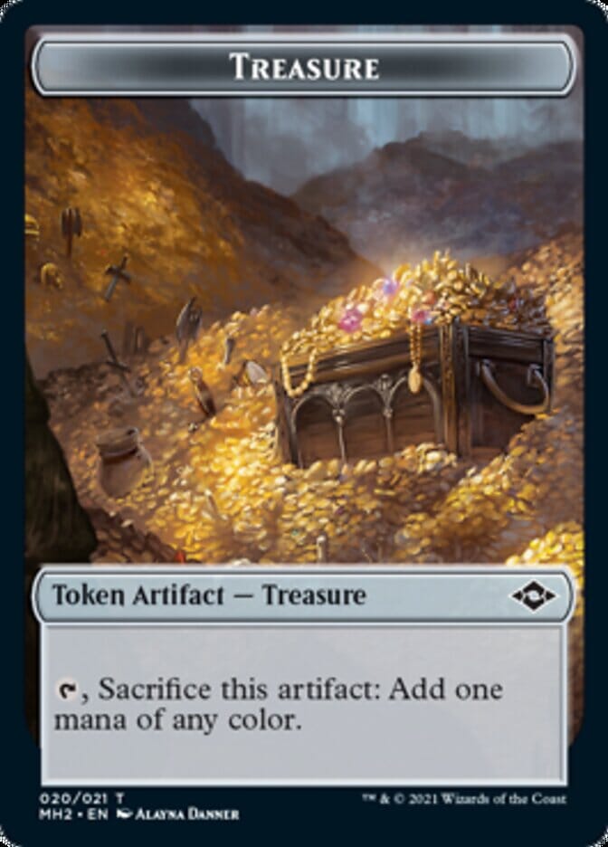 Treasure Token (#20) [Modern Horizons 2 Tokens] MTG Single Magic: The Gathering  | Multizone: Comics And Games