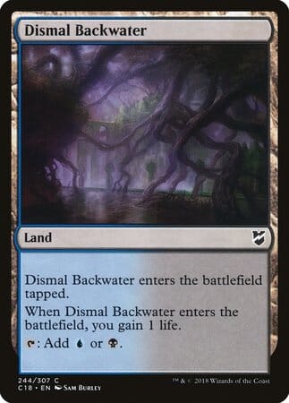 Dismal Backwater [Commander 2018] MTG Single Magic: The Gathering  | Multizone: Comics And Games