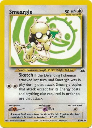 Smeargle (30/75) [Neo Discovery Unlimited] Pokemon Single Pokémon  | Multizone: Comics And Games
