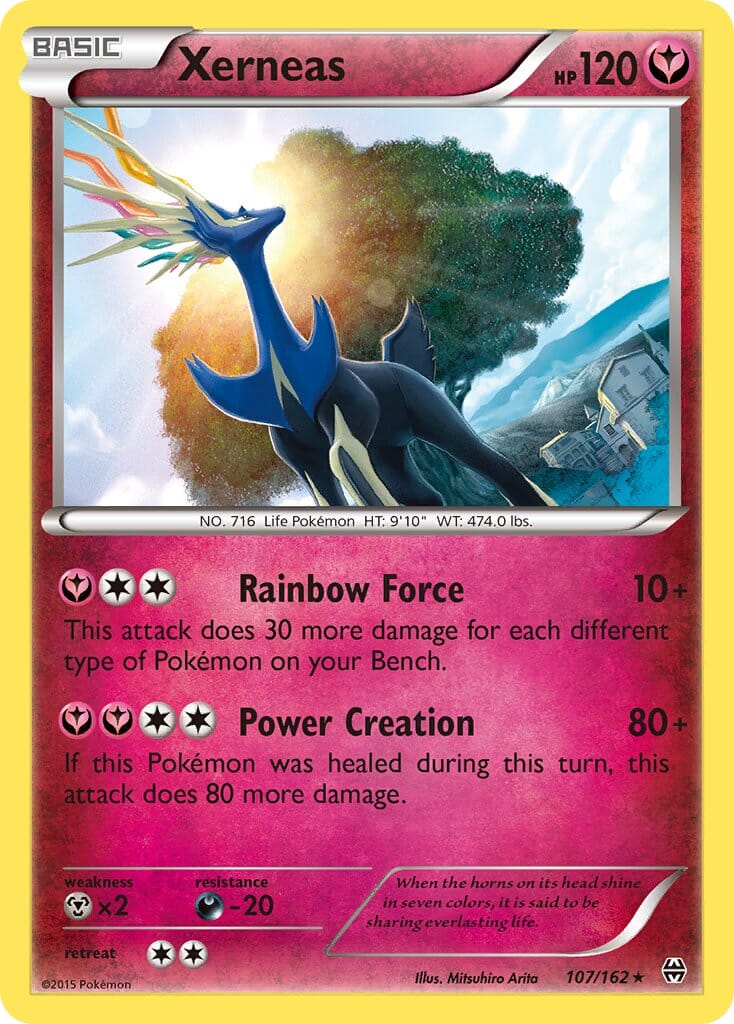 Xerneas (107/162) (Theme Deck Exclusive) [XY: BREAKthrough] Pokemon Single Pokémon  | Multizone: Comics And Games
