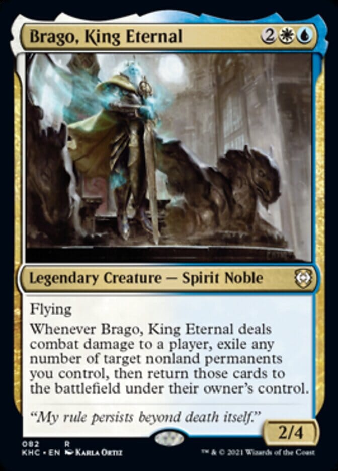Brago, King Eternal [Kaldheim Commander] MTG Single Magic: The Gathering  | Multizone: Comics And Games