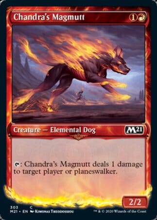 Chandra's Magmutt (Showcase) [Core Set 2021] MTG Single Magic: The Gathering  | Multizone: Comics And Games