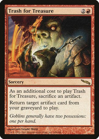 Trash for Treasure [Mirrodin] MTG Single Magic: The Gathering  | Multizone: Comics And Games