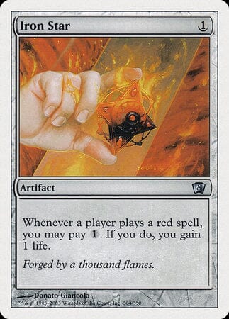 Iron Star [Eighth Edition] MTG Single Magic: The Gathering  | Multizone: Comics And Games
