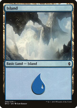 Island (256) [Battle for Zendikar] MTG Single Magic: The Gathering  | Multizone: Comics And Games