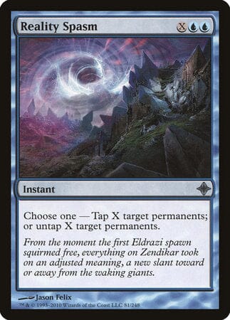 Reality Spasm [Rise of the Eldrazi] MTG Single Magic: The Gathering  | Multizone: Comics And Games