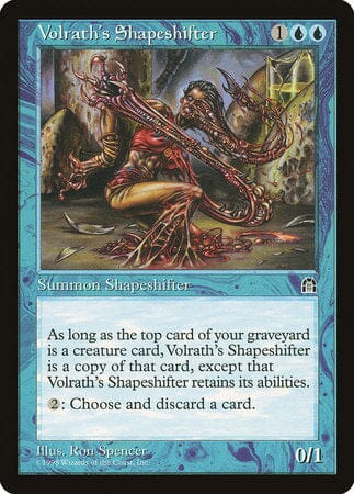 Volrath's Shapeshifter [Stronghold] MTG Single Magic: The Gathering  | Multizone: Comics And Games