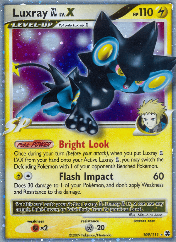 Luxray GL LV.X (109/111) [Platinum: Rising Rivals] Pokemon Single Pokémon  | Multizone: Comics And Games