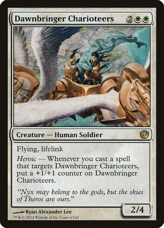 Dawnbringer Charioteers [Journey into Nyx] MTG Single Magic: The Gathering  | Multizone: Comics And Games