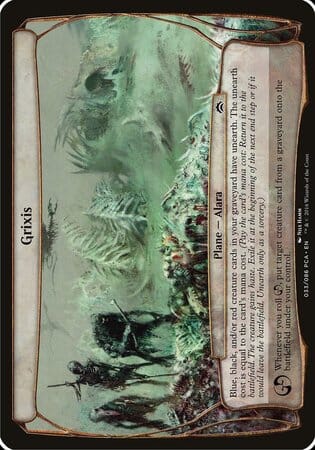 Grixis (Planechase Anthology) [Planechase Anthology Planes] MTG Single Magic: The Gathering  | Multizone: Comics And Games