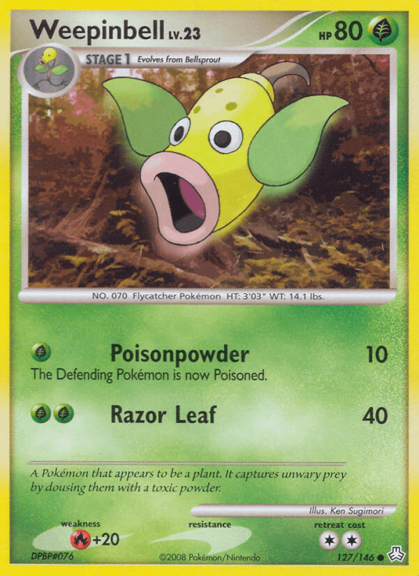 Weepinbell (127/146) [Diamond & Pearl: Legends Awakened] Pokemon Single Pokémon  | Multizone: Comics And Games