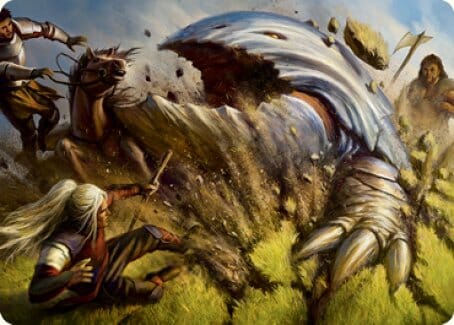 Bulette Art Card [Dungeons & Dragons: Adventures in the Forgotten Realms Art Series] MTG Single Magic: The Gathering  | Multizone: Comics And Games