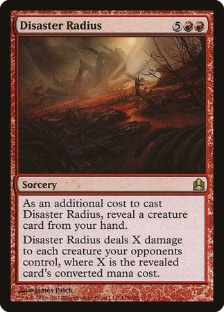 Disaster Radius [Commander 2011] MTG Single Magic: The Gathering  | Multizone: Comics And Games