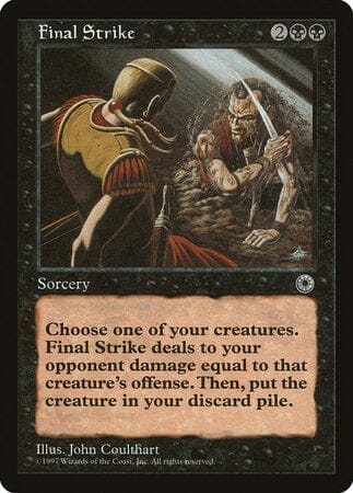 Final Strike [Portal] MTG Single Magic: The Gathering  | Multizone: Comics And Games
