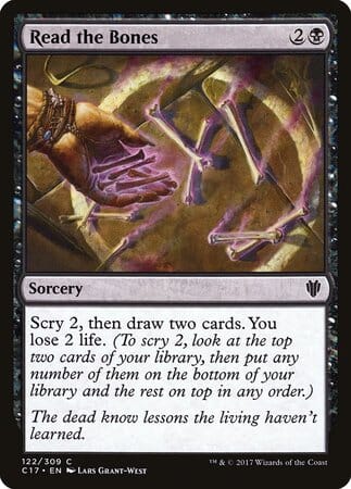 Read the Bones [Commander 2017] MTG Single Magic: The Gathering  | Multizone: Comics And Games