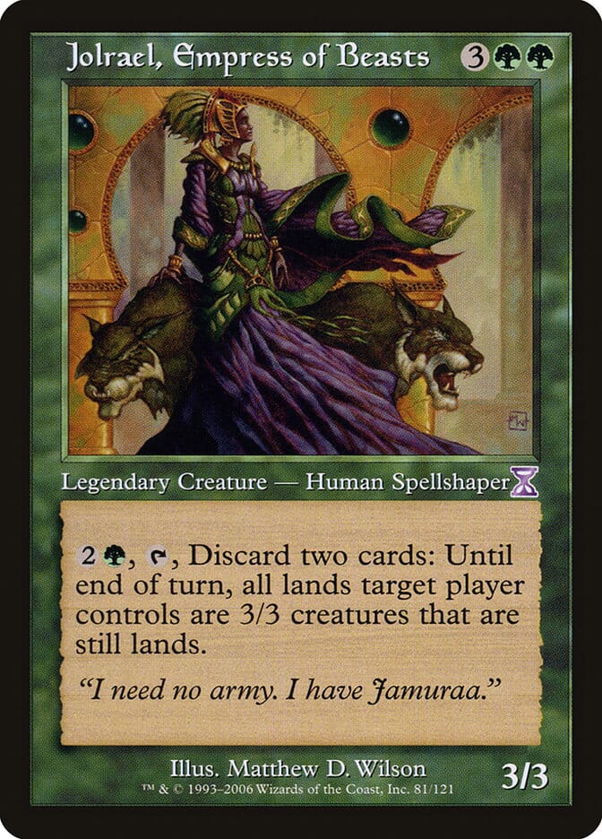 Jolrael, Empress of Beasts [Time Spiral Timeshifted] MTG Single Magic: The Gathering  | Multizone: Comics And Games