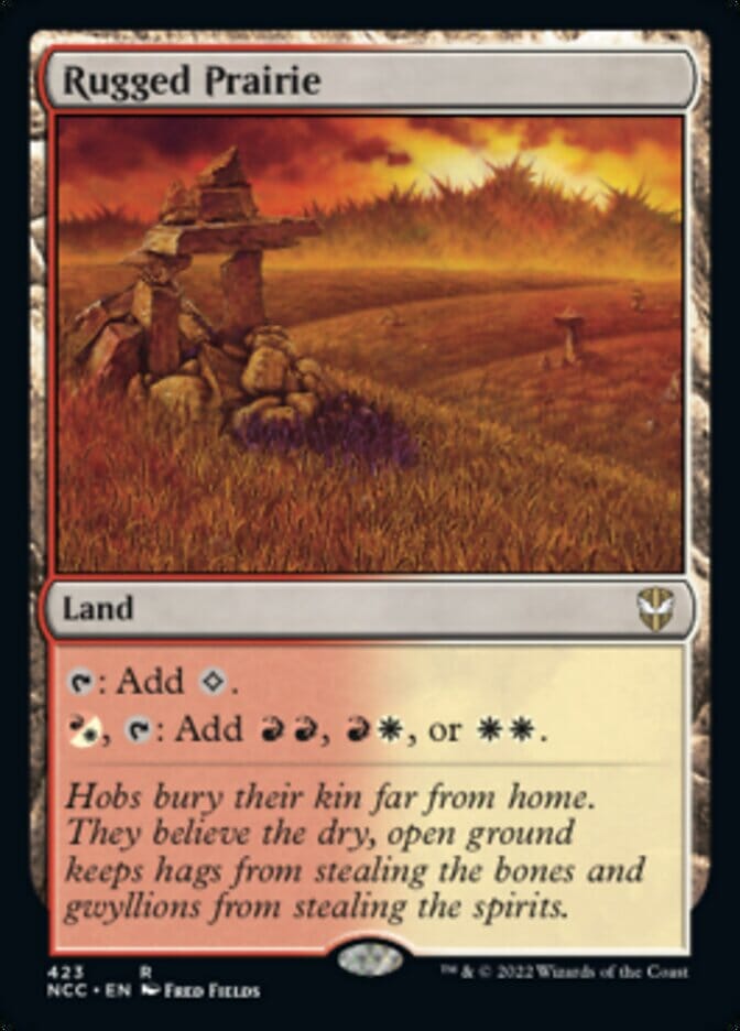 Rugged Prairie [Streets of New Capenna Commander] MTG Single Magic: The Gathering  | Multizone: Comics And Games