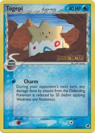 Togepi (41/101) (Delta Species) (Stamped) [EX: Dragon Frontiers] Pokemon Single Pokémon  | Multizone: Comics And Games