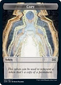 Copy // Wolf Double-sided Token [Double Masters Tokens] MTG Single Magic: The Gathering  | Multizone: Comics And Games