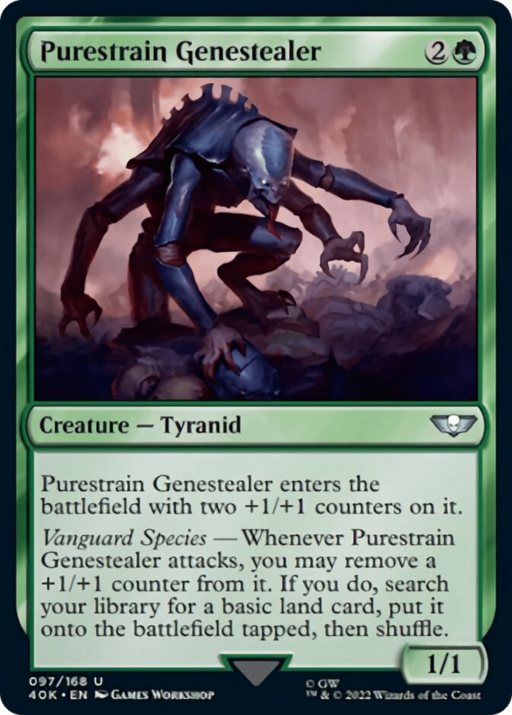 Purestrain Genestealer [Universes Beyond: Warhammer 40,000] MTG Single Magic: The Gathering  | Multizone: Comics And Games