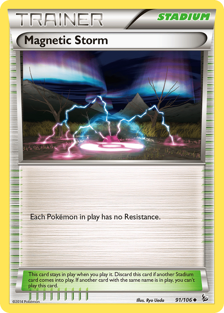 Magnetic Storm (91/106) [XY: Flashfire] Pokemon Single Pokémon  | Multizone: Comics And Games