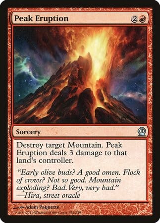 Peak Eruption [Theros] MTG Single Magic: The Gathering  | Multizone: Comics And Games