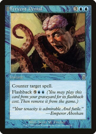 Fervent Denial [Odyssey] MTG Single Magic: The Gathering  | Multizone: Comics And Games