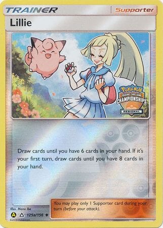 Lillie (125a/156) (Regional Promo) [Sun & Moon: Ultra Prism] Pokemon Single Pokémon  | Multizone: Comics And Games
