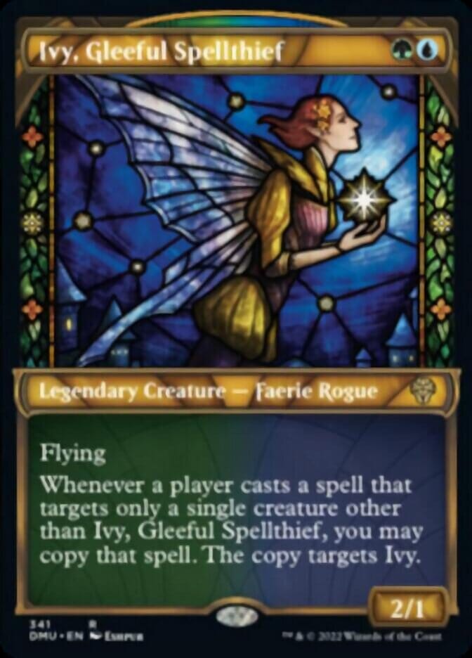 Ivy, Gleeful Spellthief (Showcase Textured) [Dominaria United] MTG Single Magic: The Gathering  | Multizone: Comics And Games