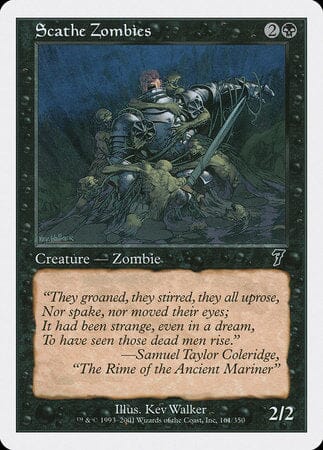 Scathe Zombies [Seventh Edition] MTG Single Magic: The Gathering  | Multizone: Comics And Games
