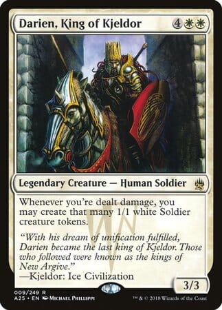 Darien, King of Kjeldor [Masters 25] MTG Single Magic: The Gathering  | Multizone: Comics And Games