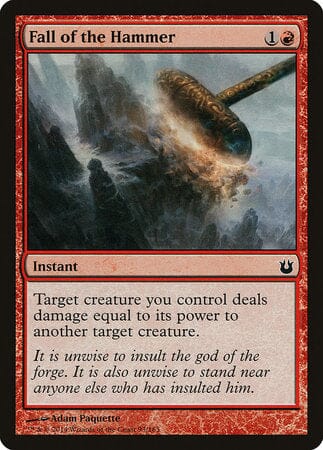 Fall of the Hammer [Born of the Gods] MTG Single Magic: The Gathering  | Multizone: Comics And Games