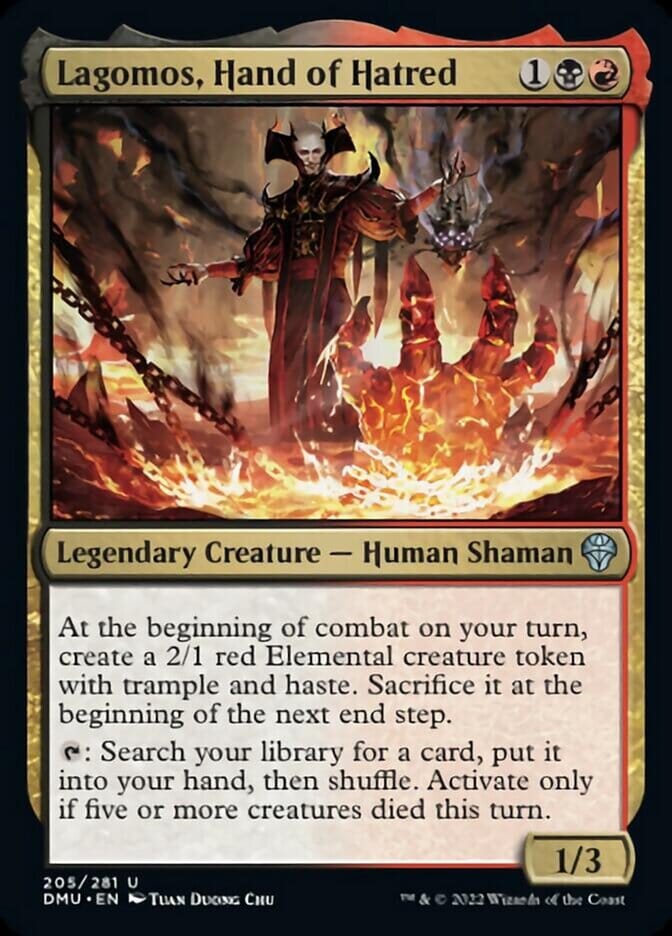 Lagomos, Hand of Hatred [Dominaria United] MTG Single Magic: The Gathering  | Multizone: Comics And Games