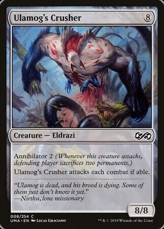 Ulamog's Crusher [Ultimate Masters] MTG Single Magic: The Gathering  | Multizone: Comics And Games