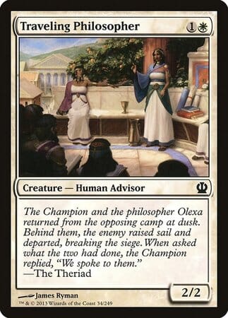 Traveling Philosopher [Theros] MTG Single Magic: The Gathering  | Multizone: Comics And Games