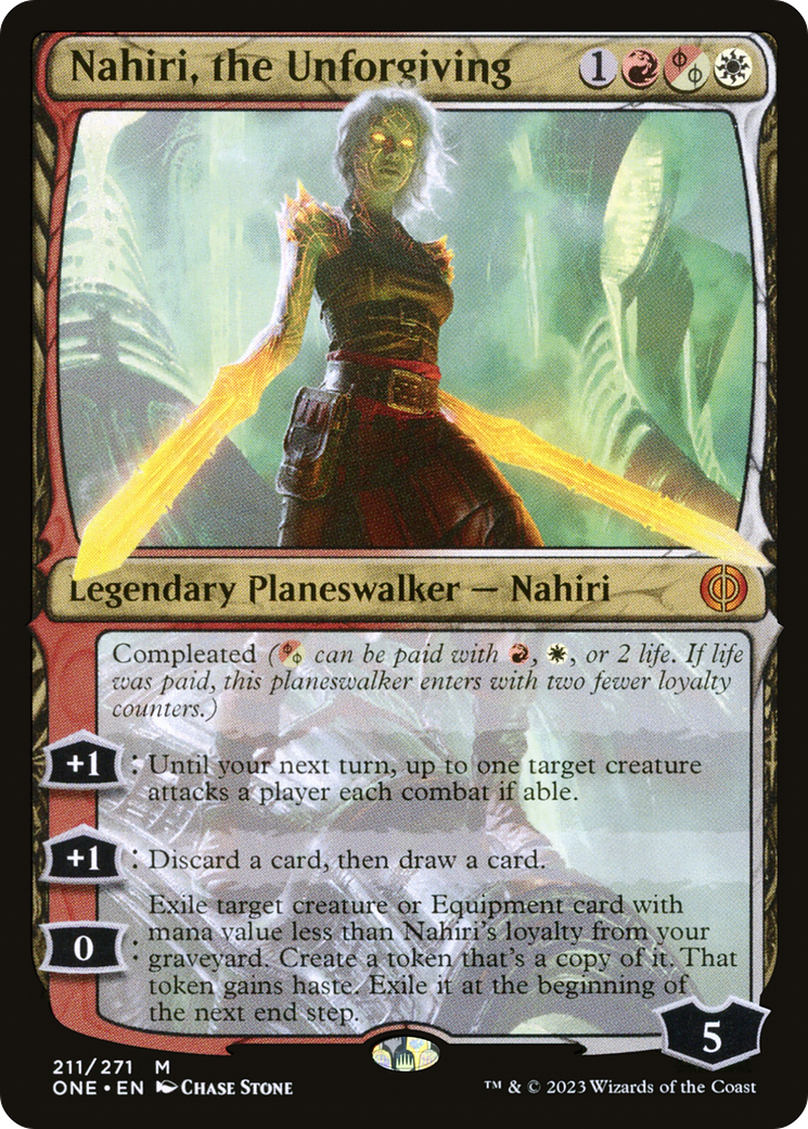 Nahiri, the Unforgiving [Phyrexia: All Will Be One] | Multizone: Comics And Games