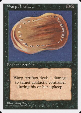 Warp Artifact [Fourth Edition] MTG Single Magic: The Gathering  | Multizone: Comics And Games