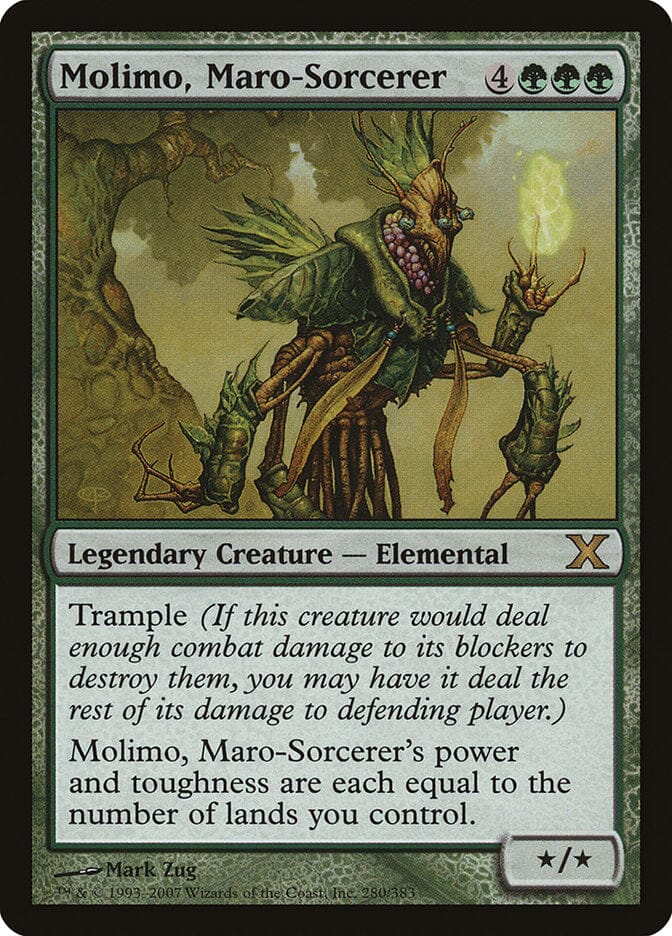 Molimo, Maro-Sorcerer [Tenth Edition] MTG Single Magic: The Gathering  | Multizone: Comics And Games