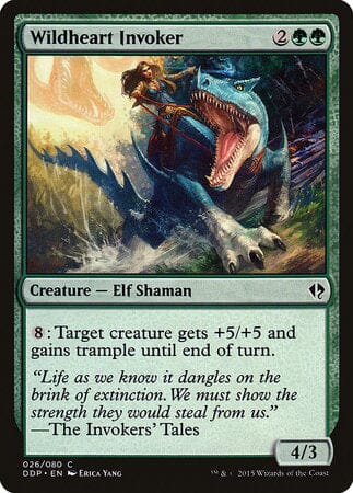 Wildheart Invoker [Duel Decks: Zendikar vs. Eldrazi] MTG Single Magic: The Gathering  | Multizone: Comics And Games