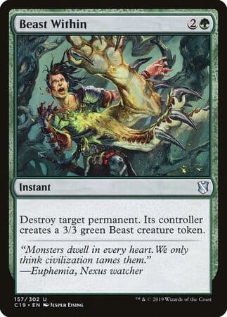 Beast Within [Commander 2019] MTG Single Magic: The Gathering  | Multizone: Comics And Games