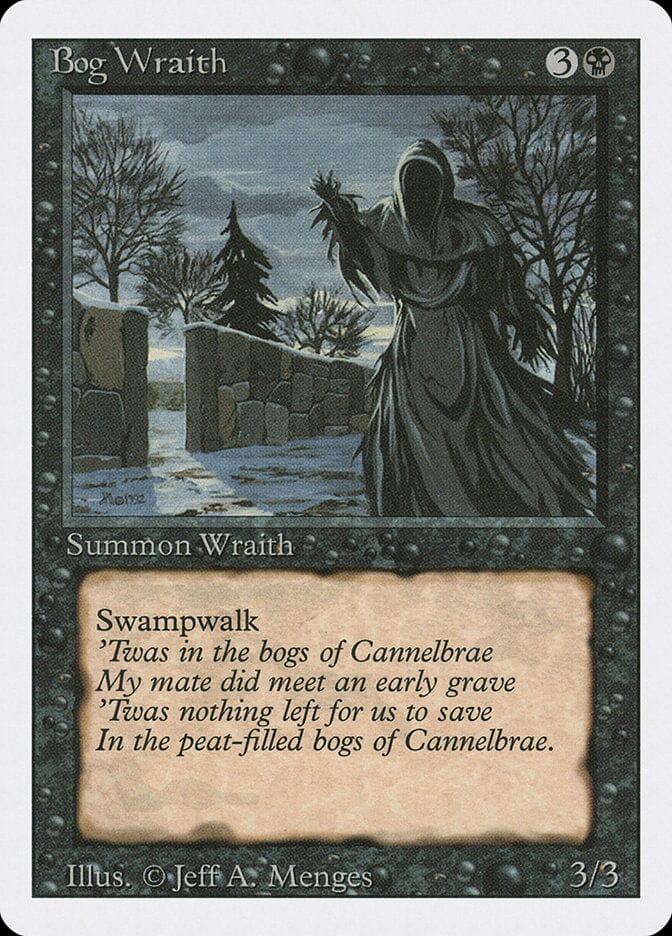 Bog Wraith [Revised Edition] MTG Single Magic: The Gathering  | Multizone: Comics And Games