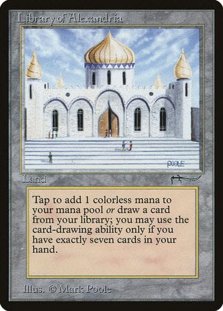 Library of Alexandria [Arabian Nights] MTG Single Magic: The Gathering  | Multizone: Comics And Games