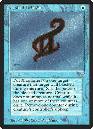 Glyph of Delusion [Legends] MTG Single Magic: The Gathering  | Multizone: Comics And Games
