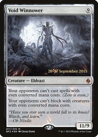 Void Winnower [Battle for Zendikar Promos] MTG Single Magic: The Gathering  | Multizone: Comics And Games