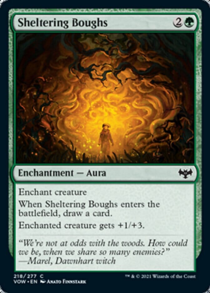 Sheltering Boughs [Innistrad: Crimson Vow] MTG Single Magic: The Gathering  | Multizone: Comics And Games