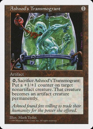 Ashnod's Transmogrant [Fifth Edition] MTG Single Magic: The Gathering  | Multizone: Comics And Games