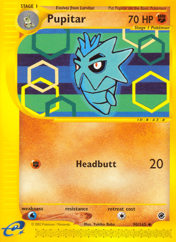 Pupitar (90/165) [Expedition: Base Set] Pokemon Single Pokémon  | Multizone: Comics And Games