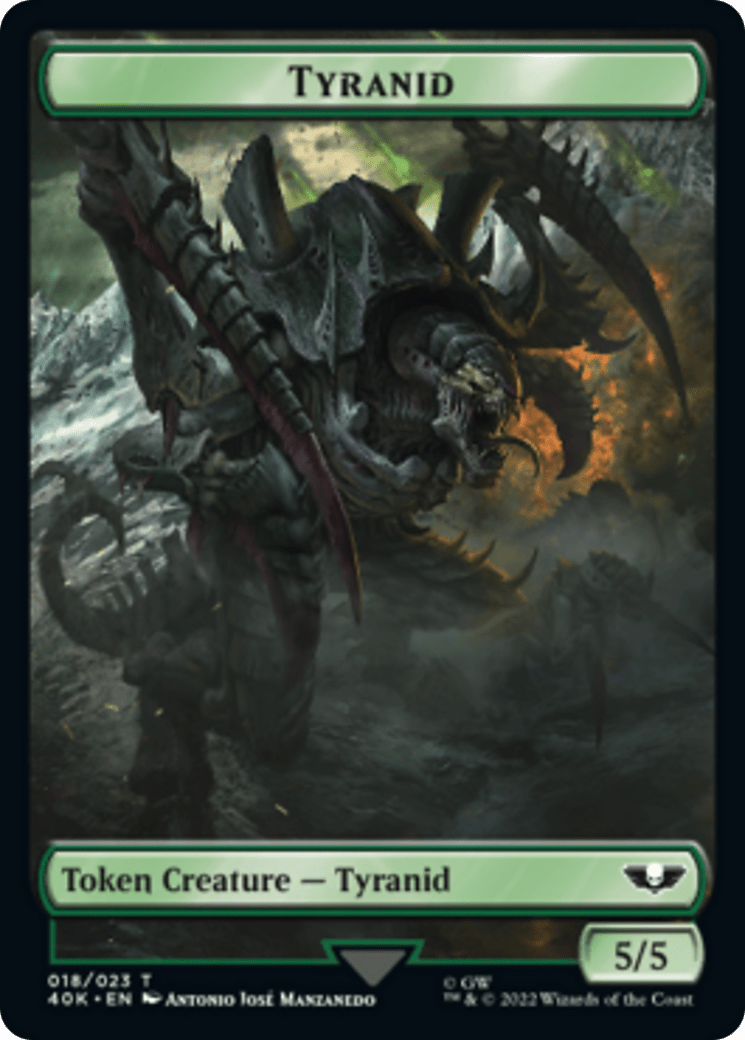 Tyranid (17) // Tyranid (18) [Universes Beyond: Warhammer 40,000 Tokens] MTG Single Magic: The Gathering  | Multizone: Comics And Games