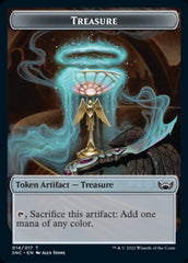 Treasure (014) // Rhino Warrior Double-sided Token [Streets of New Capenna Tokens] MTG Single Magic: The Gathering  | Multizone: Comics And Games