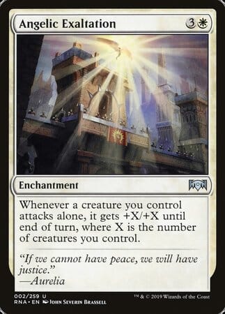 Angelic Exaltation [Ravnica Allegiance] MTG Single Magic: The Gathering  | Multizone: Comics And Games